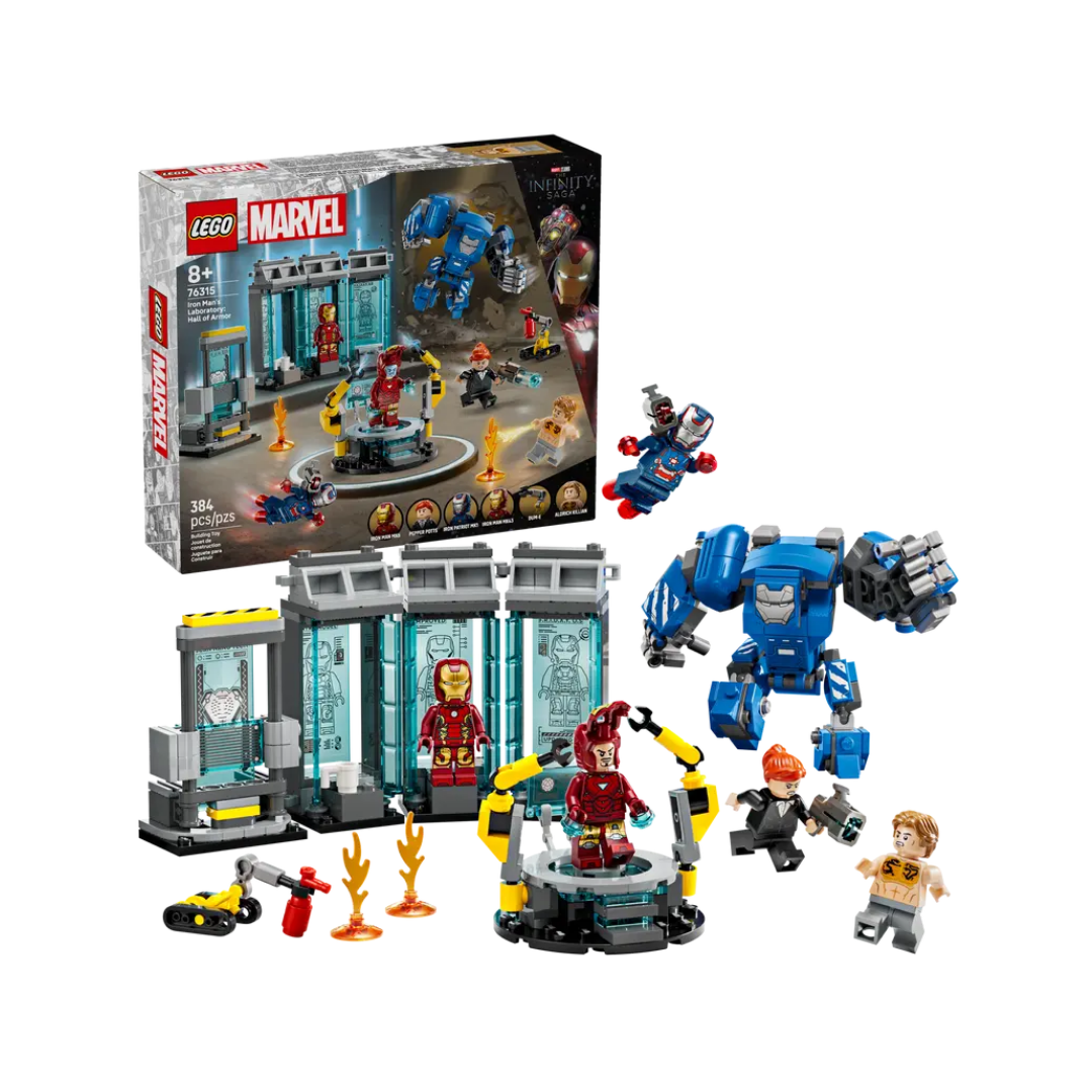 76315 - Laboratorio de Iron Man: Sala de Armaduras