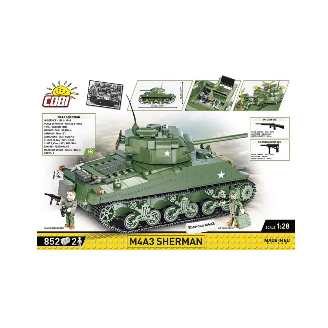 Cobi 2570 - M4A3 Sherman