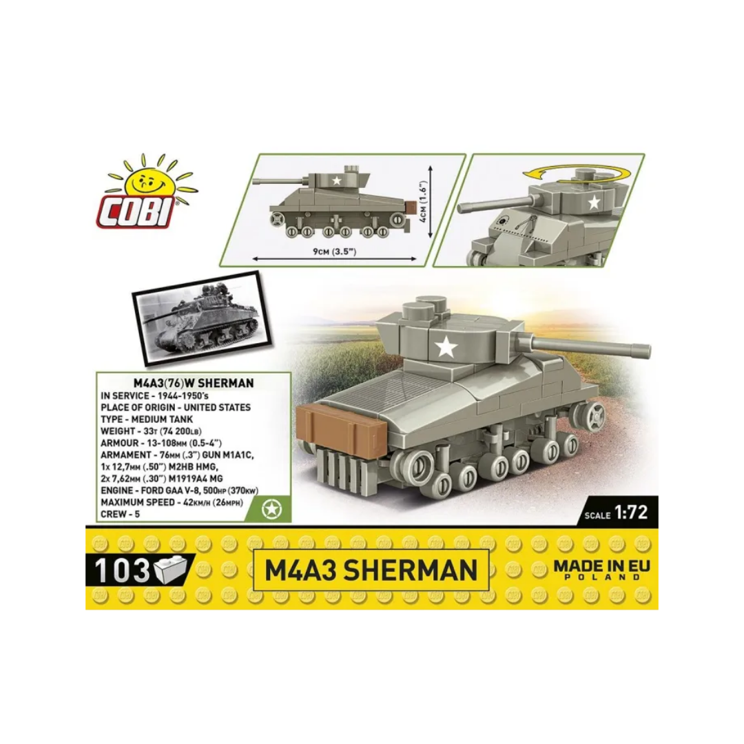 Cobi 3098 - M4A3 Sherman