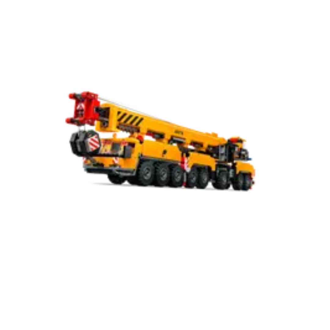 60409 - Yellow Mobile Construction Crane