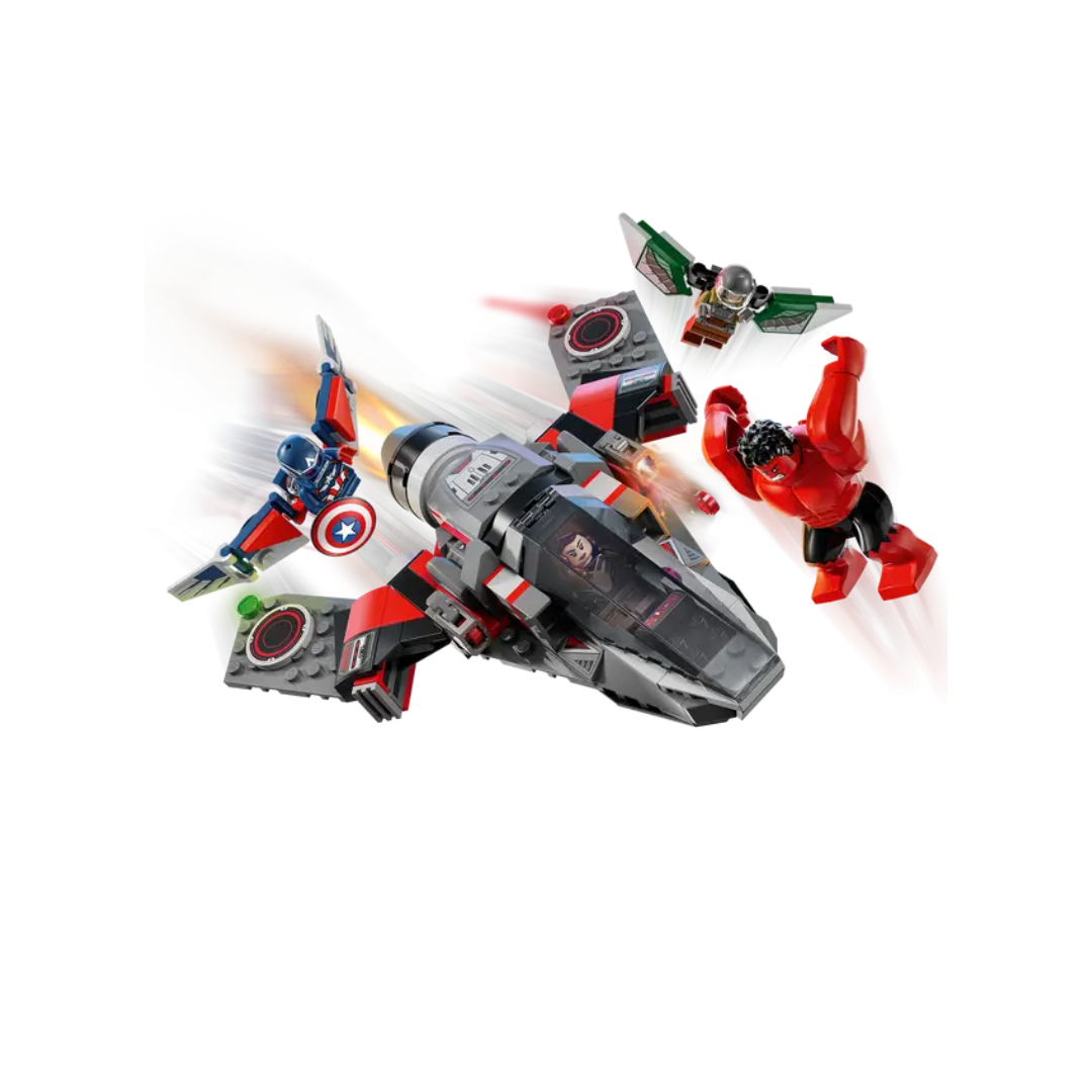 76292 - Batalla entre el Capitán América y Hulk Rojo