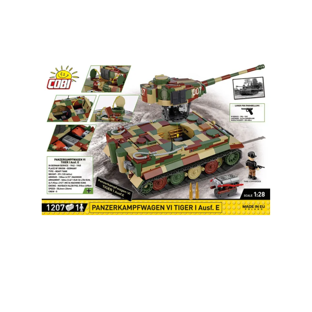 Cobi 2587 - Panzerkampfwagen VI Tigre I Ausf. E - Executive Edition