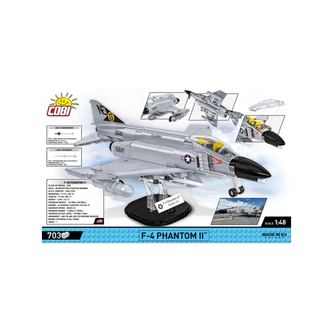 Cobi 5897 - F-4 Phantom II - USS Midway