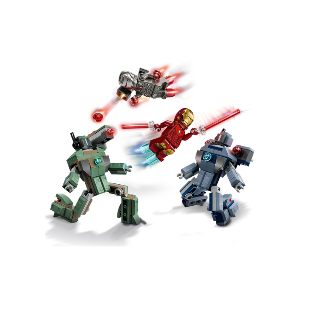 76320 - Iron Man y Máquina de Guerra vs. Drones de Hammer