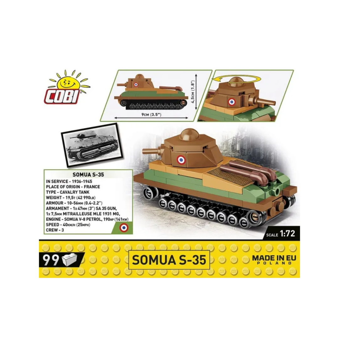 Cobi 3093 - Somua S-35