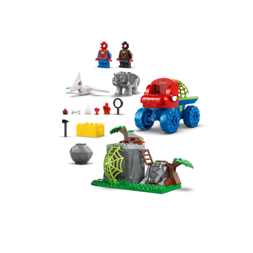 11199 - Todoterreno Dinosaurio y Equipo Spidey al Rescate