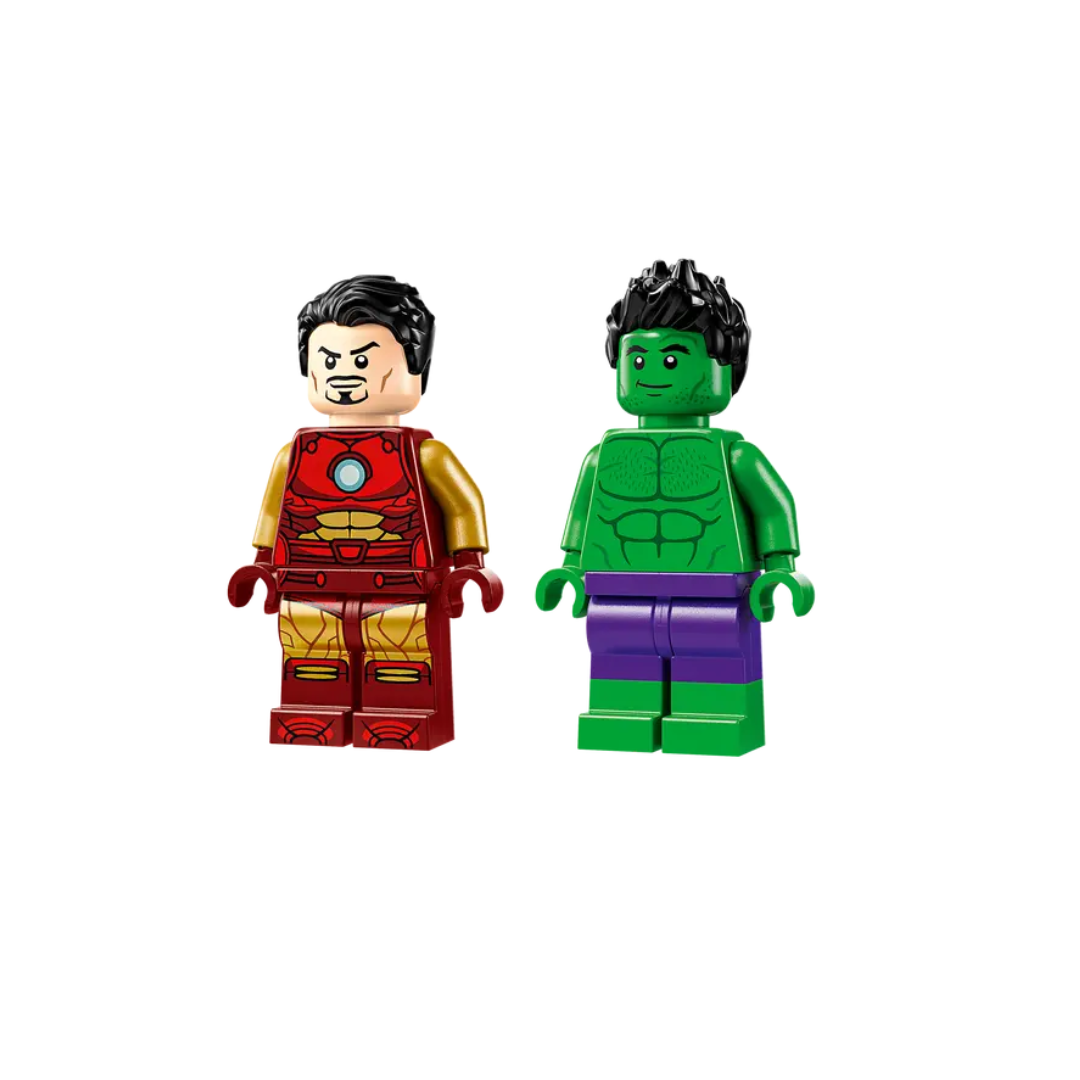 76287 Iron Man con Moto y Hulk