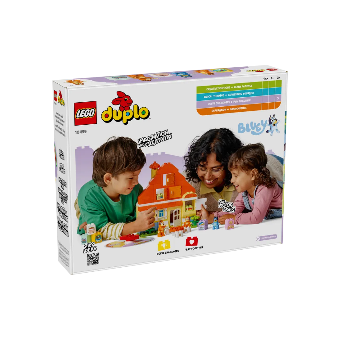 10459 - Casa Familiar de Bluey con Juego de Memoria