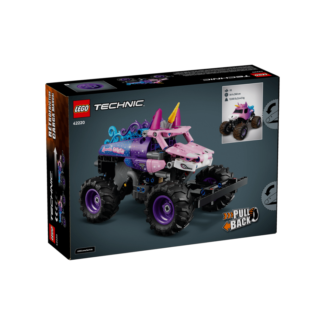 42220 - Monster Jam™ Sparkle Smash™ con Motor de Carga Manual