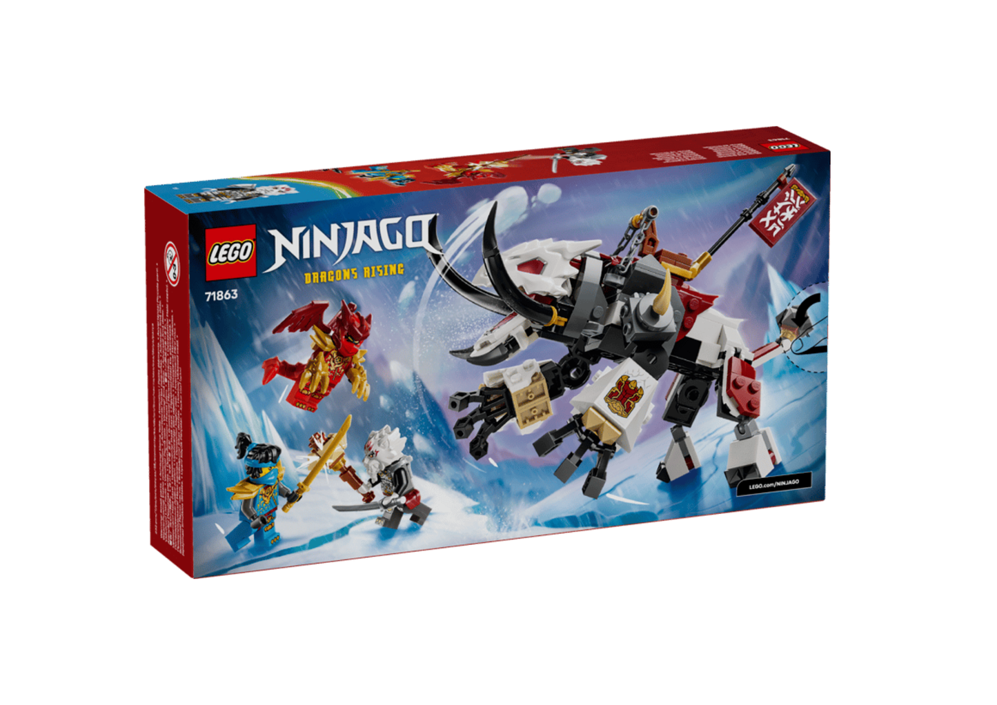 71863 - Zilvar y Bestia Dragón Grimtak
