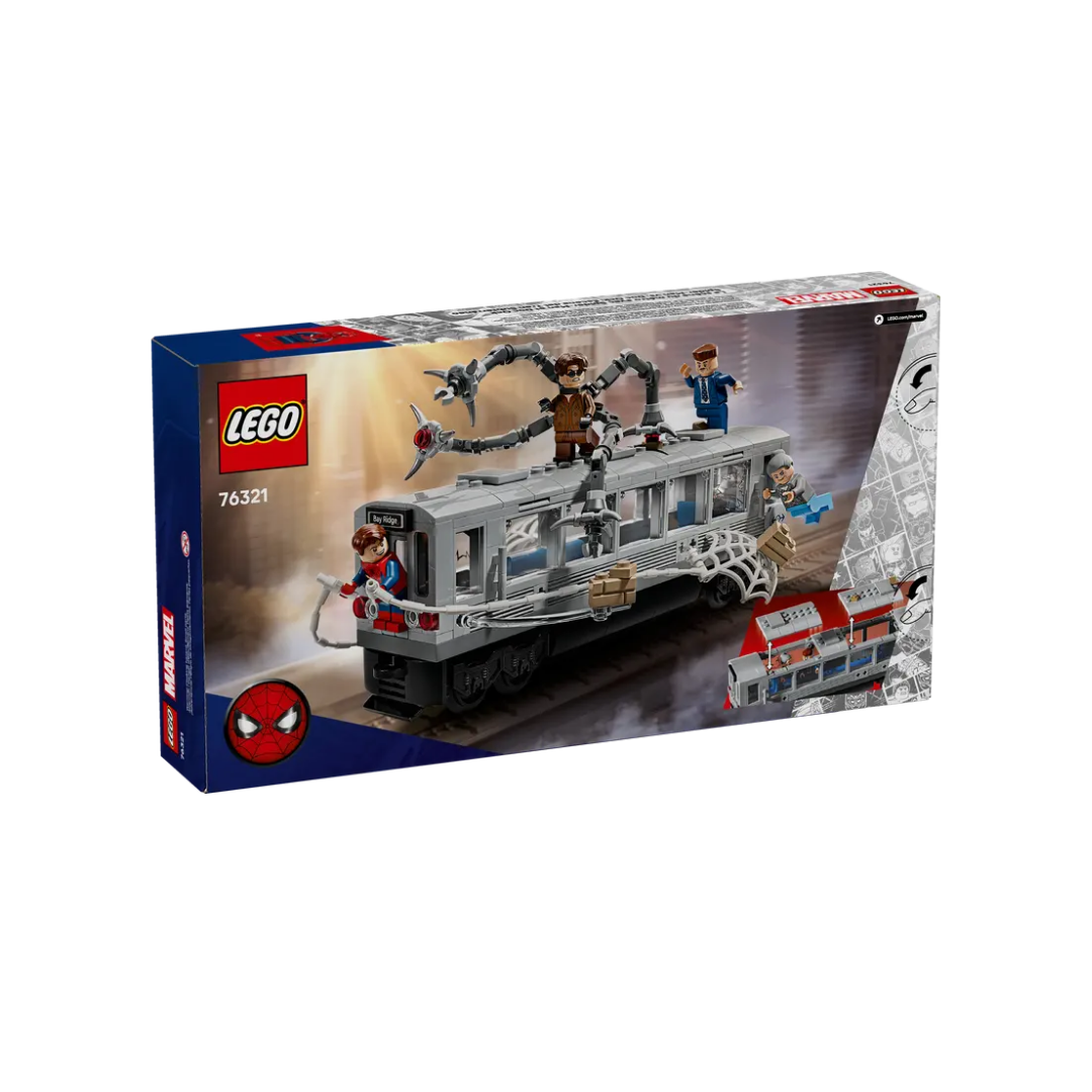 76321 - Spider-Man vs. Doc Ock: Escena del Tren Subterráneo