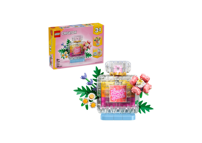 31383 - Frasco Decorativo de Perfume Floral