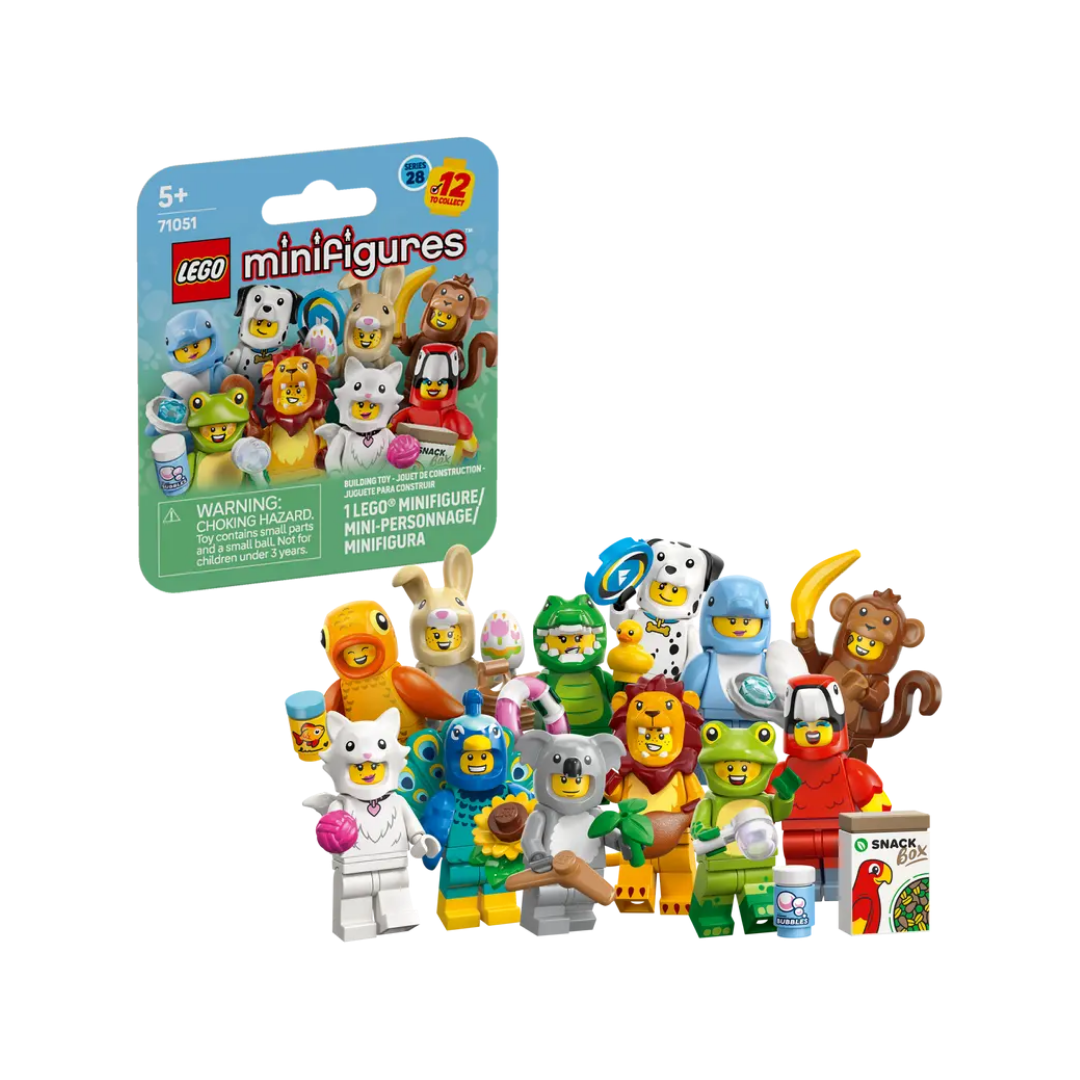 71051- Minifiguras 28.ª Edición: Animales