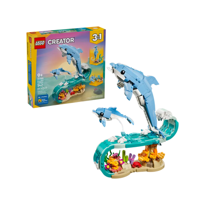 31385 - Animales Marinos: Hermosos Delfines