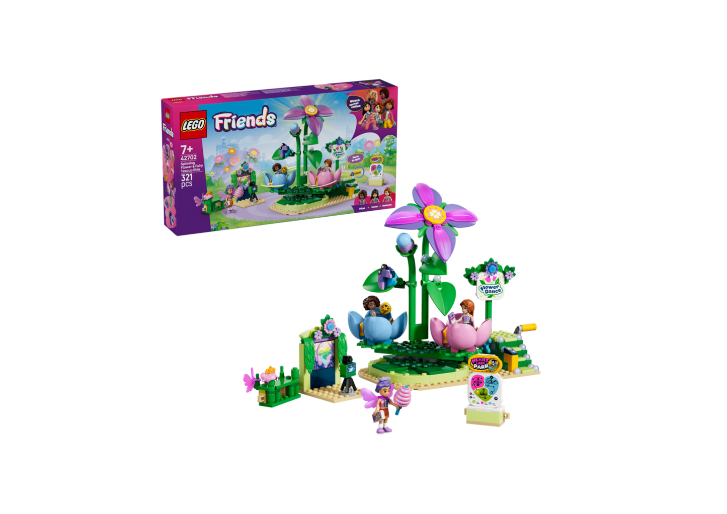 42702 - Tazas Locas: Flores y Hadas