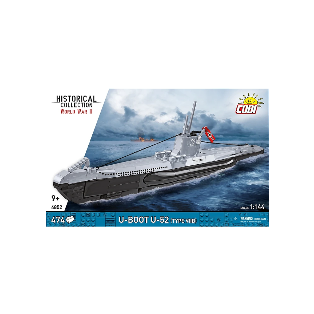 Cobi 4852 - Submarino U-52 (Tipo VIIB)