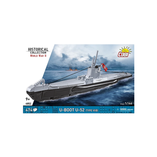 Cobi 4852 - Submarino U-52 (Tipo VIIB)