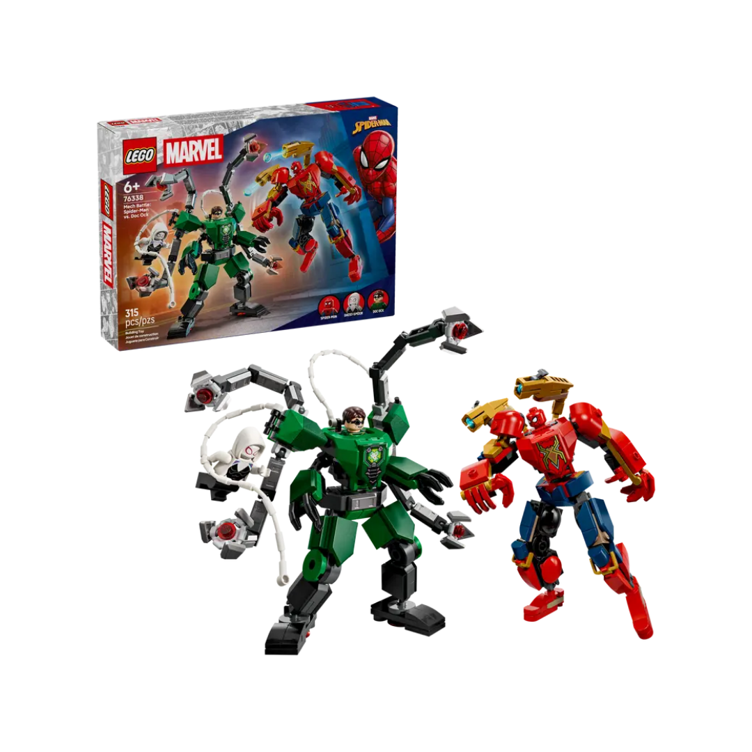 76338 - Batalla de Armaduras Robóticas: Spider-Man vs. Doc Ock