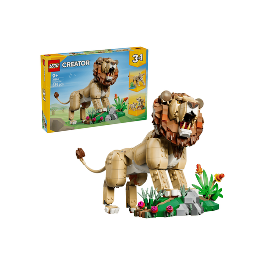 31386 - Fauna Salvaje: León Majestuoso