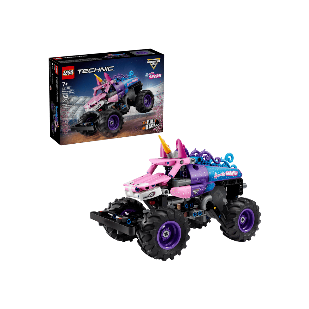 42220 - Monster Jam™ Sparkle Smash™ con Motor de Carga Manual