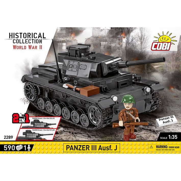 Cobi 2289 - Panzer III – Bricks Madrid