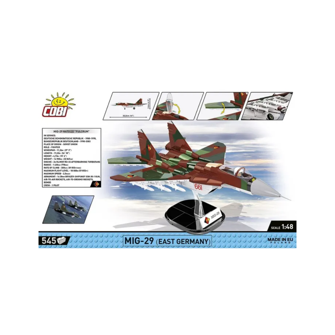 Cobi 5851 - MiG-29 (Alemania del Este)