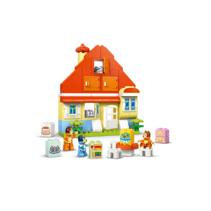 10459 - Casa Familiar de Bluey con Juego de Memoria