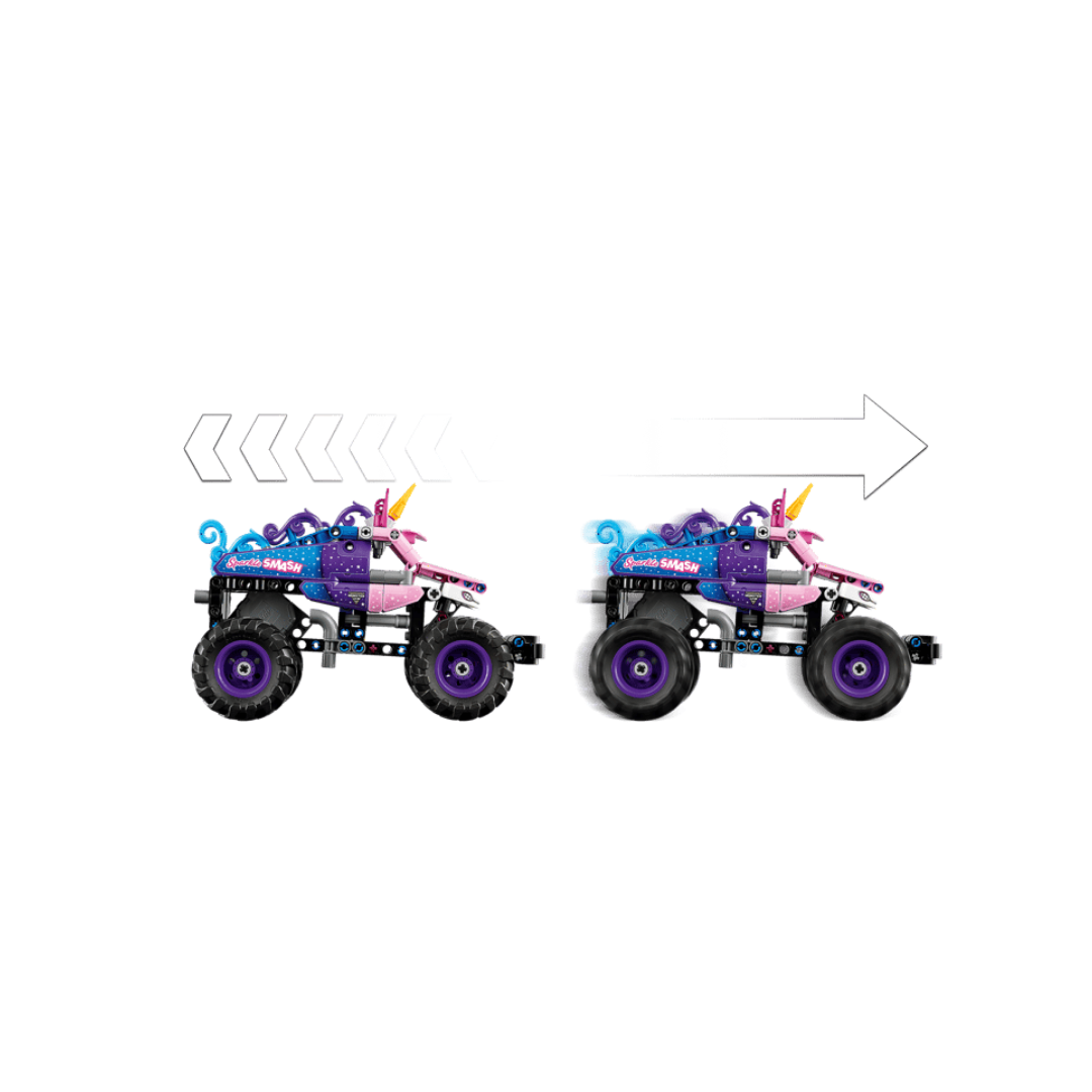 42220 - Monster Jam™ Sparkle Smash™ con Motor de Carga Manual