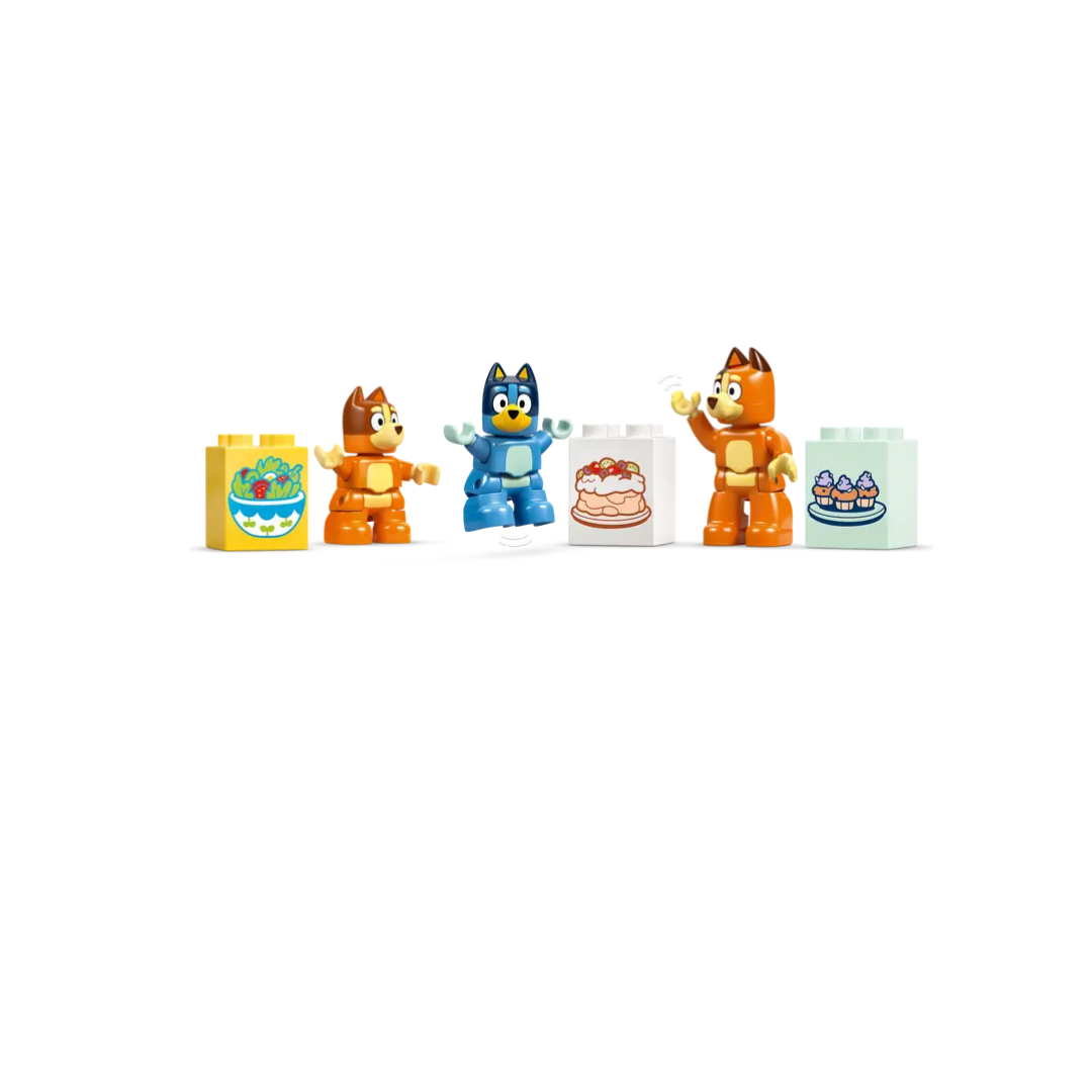 10459 - Casa Familiar de Bluey con Juego de Memoria