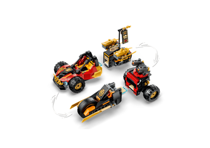 71864 - Vehículos Combinables de Kai y Cole