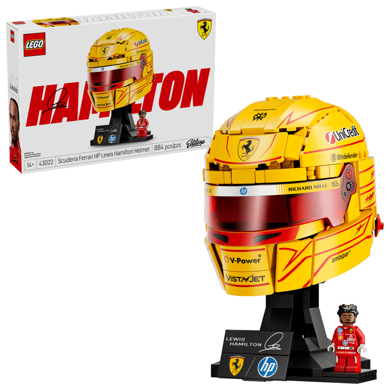 43022-Scuderia Ferrari HP: Casco de Lewis Hamilton