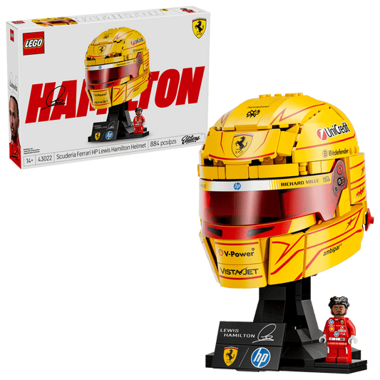 43022-Scuderia Ferrari HP: Casco de Lewis Hamilton