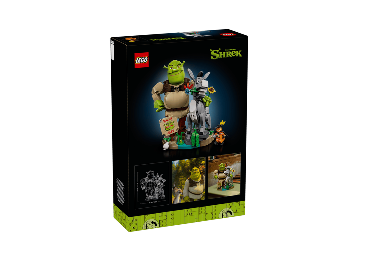72423 - Shrek, Asno y Gato con Botas