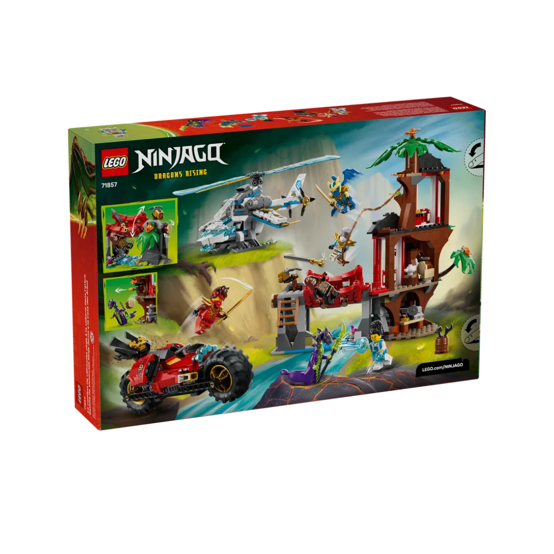 71857 - Batalla de Vehículos Ninja Junto a la Casa del Árbol