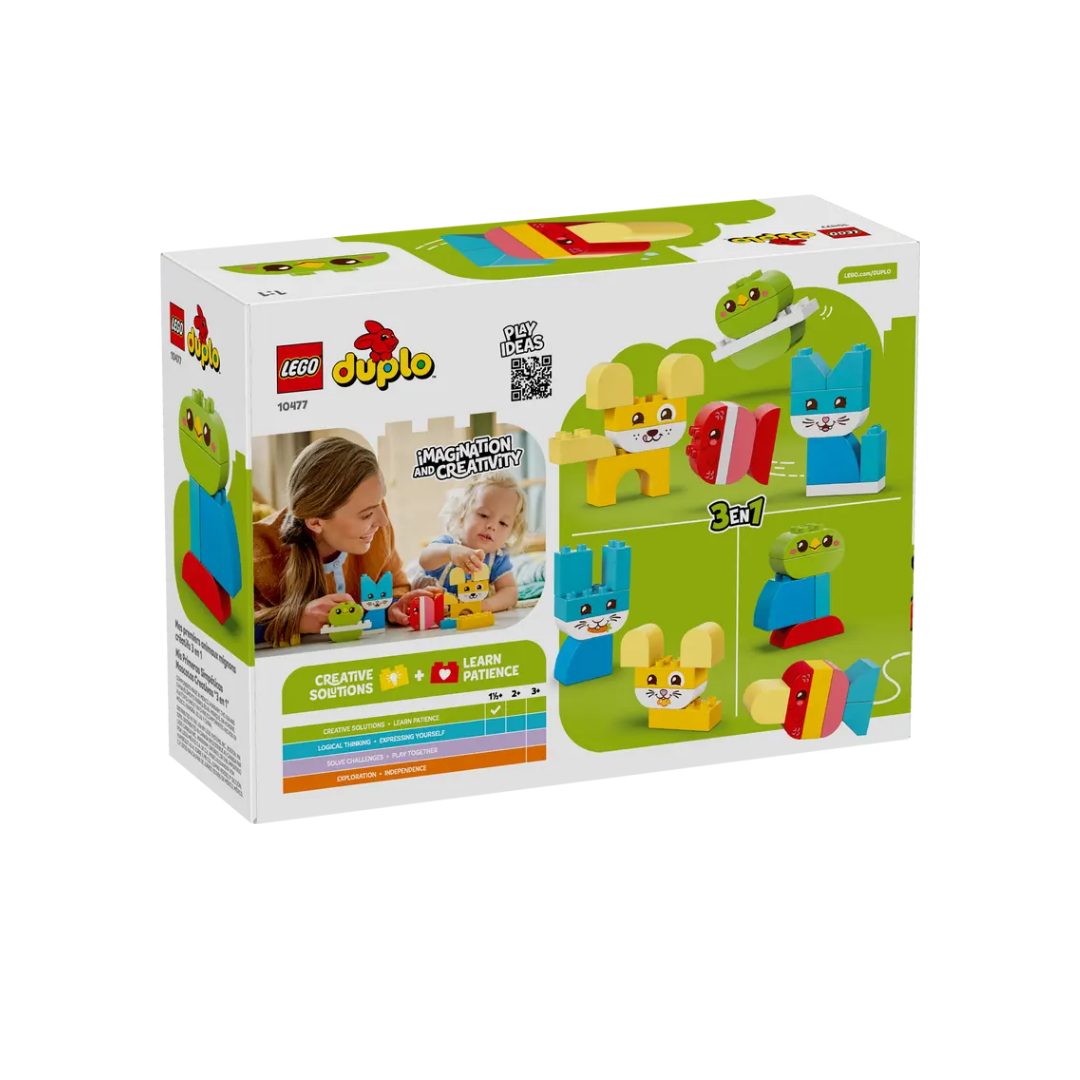 10477 - Simpáticas Mascotas Creativas “3 en 1”