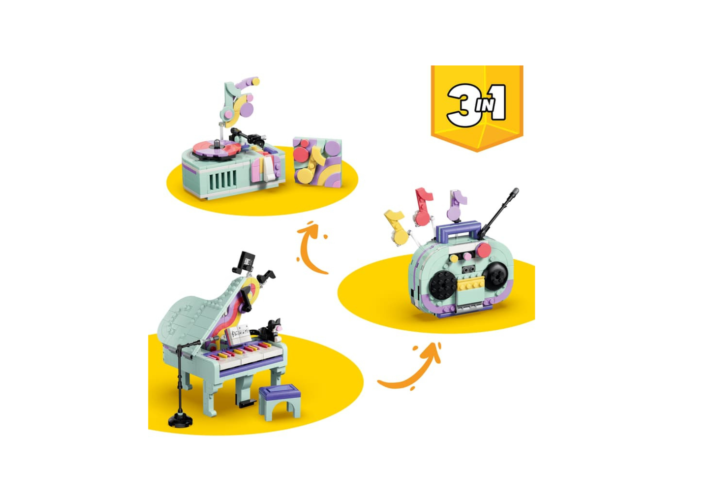 31392 - Piano Musical Decorativo con Gato